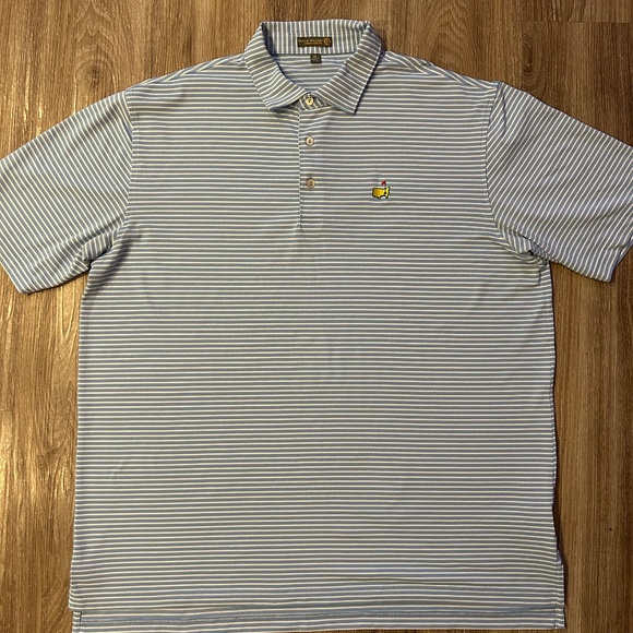 Masters Peter Millar Performance Tech Golf Shirt - Picture 1 of 5